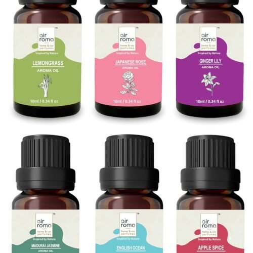Premium Aroma Diffuser Oil Gift Set – 6 Fragrances (10 ml Each, 60 ml Total)