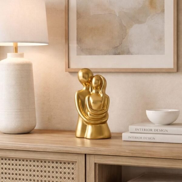 Hugging Couple Sculpture