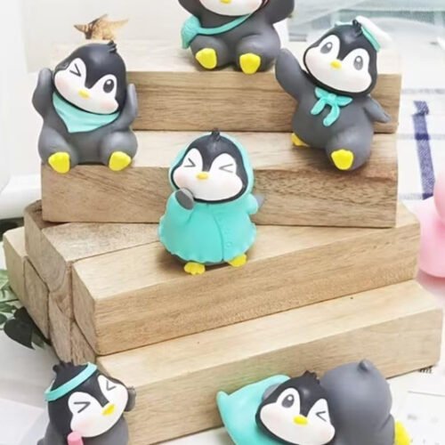 Mini Penguin Figurines (Set of 6)