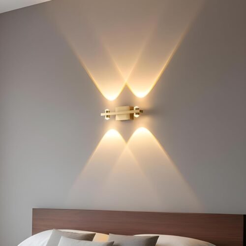 Aluminium LED Luxury Up Down Wall Light – Modern Indoor Wall Lamp