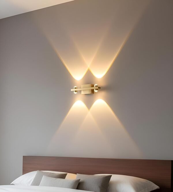 FILLISKA Aluminium LED Up Down Wall Light Luxury Indoor Wall Lamp Aluminium LED Luxury Up Down Wall Light – Modern Indoor Wall Lamp