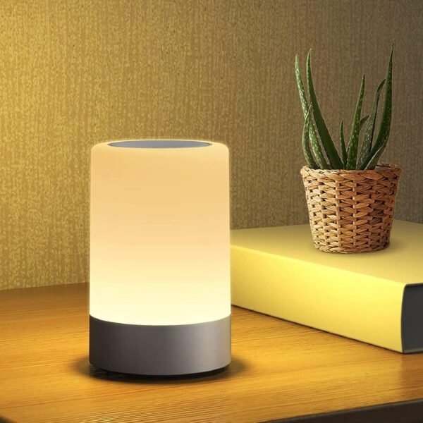 Rechargeable Touch LED Table Lamp | Dimmable Bedside Night Light