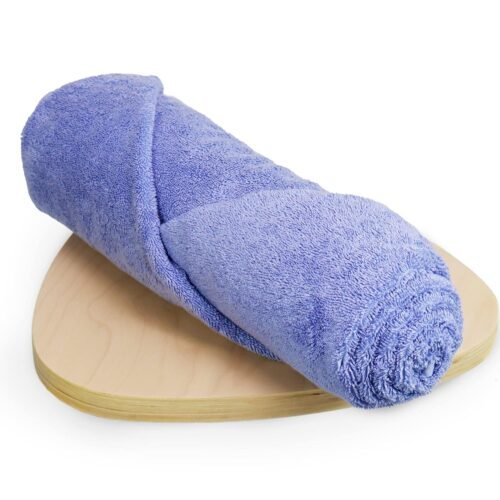 Bamboo Bath Towel | 600 GSM | Ultra Absorbent | 3X Softer Than Cotton | Quick Dry | Skin Friendly | 70 × 140 cm | Iris