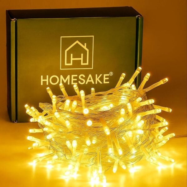 Homesake LED Fairy String Lights 36 Feet 40 LEDs Warm White LED Fairy String Lights 36 Feet (40 LEDs, Warm White, Plug-In)