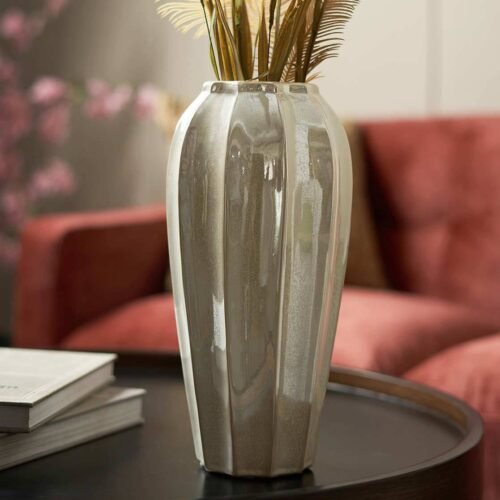 Large Ceramic Vase – White