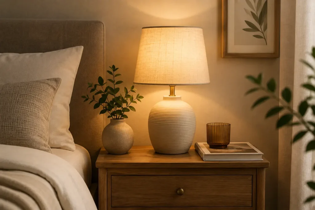 bedside table lamp guide
