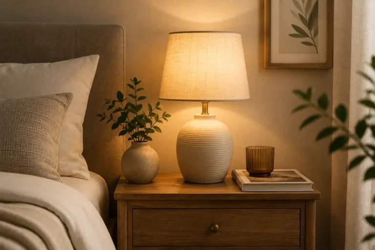bedside table lamp guide